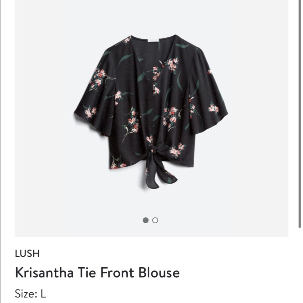 Lush Floral Top from Stitch Fix